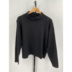Quince Eco Knit Black Women's Sweater